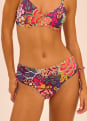 Bas de bikini culotte taille haute 